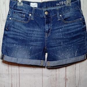Gap Women's Blue Denim Shorts